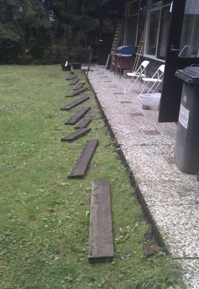 Bestrating voorzijde